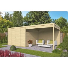 Blokhut Telma 300+298x300 cm Blokhut Telma 300+298x300 cm